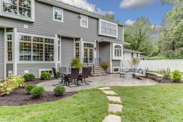 Concrete Patio Landscaping in Fenton