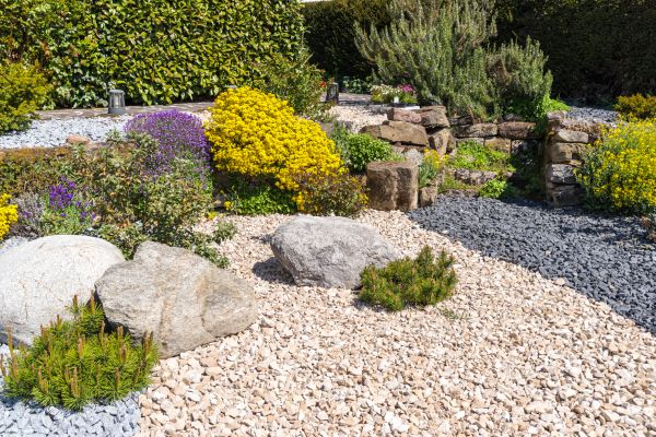 Decorative Gravel Installation in Fenton