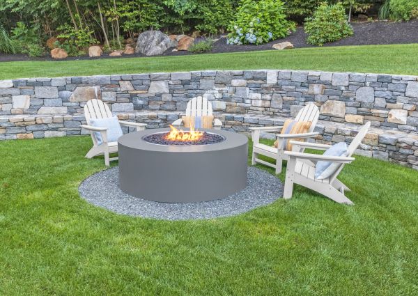Fire Pit Landscaping in Fenton