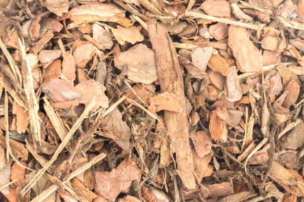 Bark Mulch Installation in Fenton