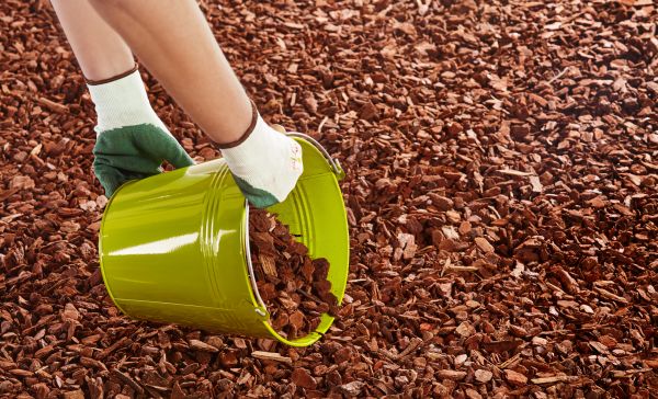 Wood Chip Landscaping in Fenton