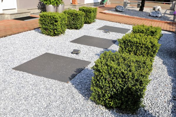 Stone Garden Landscaping in Fenton