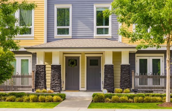 Townhouse Landscaping in Fenton