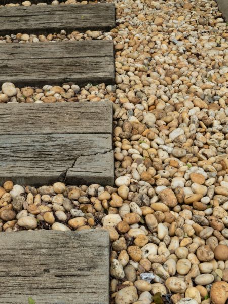 Pea Rock Installation in Fenton
