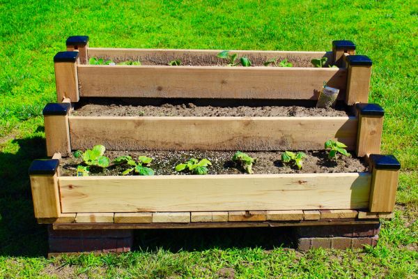 Raised Garden Bed Installation in Fenton
