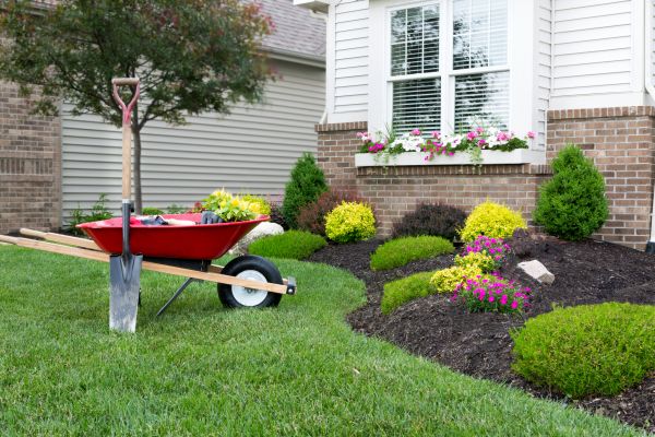 Flower Bed Installation in Fenton